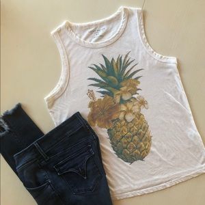 Lucky Brand Sleeveless T-shirt Top, S/P